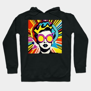 Real Musical Genius Abstract Virtuoso Hoodie